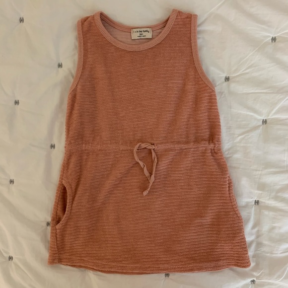 +1 in the Family Pink Terry Cloth Dress, 24 Months - Picture 2 of 5